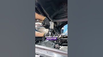 Protecting your engine’s performance with precision coolant system leak detection and repair. #car