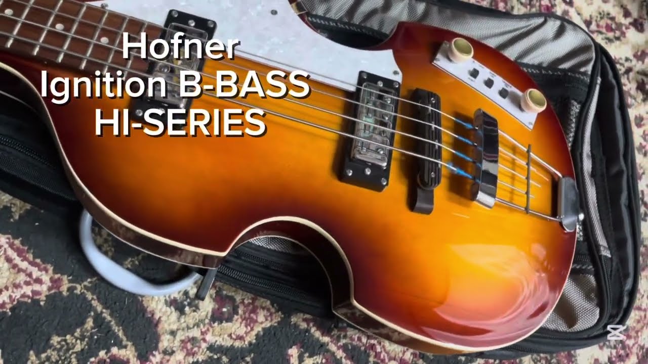 Hohner Ignition B-BASS HI-SERIES メンテ済み Hofner Ignition B-BASS HI-SERIES. - YouTube