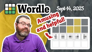 I love fun guesses | Wordle #1548 (Sept 14th, 2025)