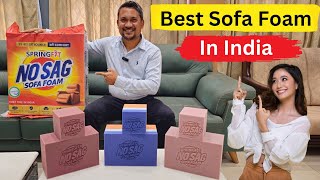 Best Sofa Foam in India? Springfit No Sag Foam Review 2026! Best Sofa Foam in India? Springfit No Sag Foam Review 2026!