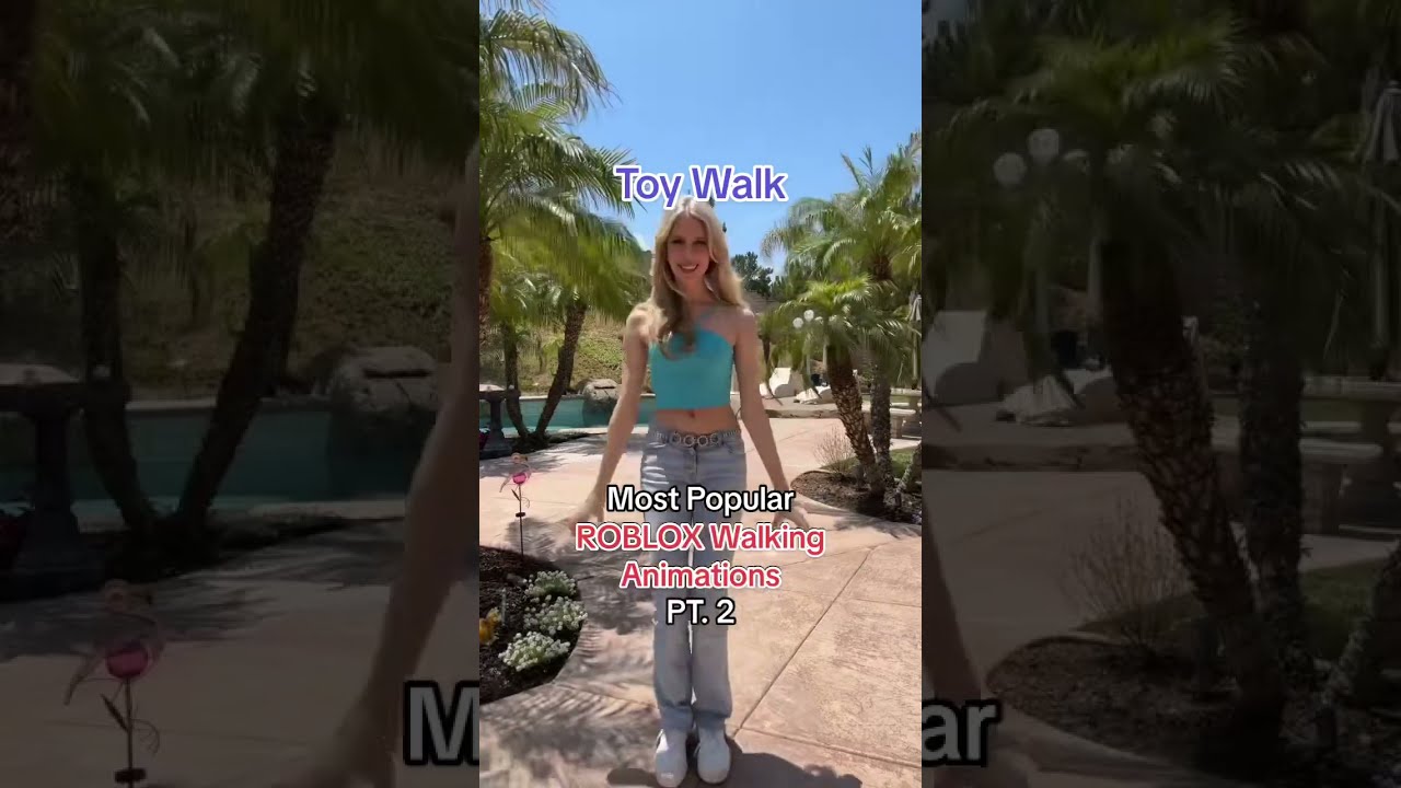  PART 2 Most Popular ROBLOX WALKING ANIMATIONS