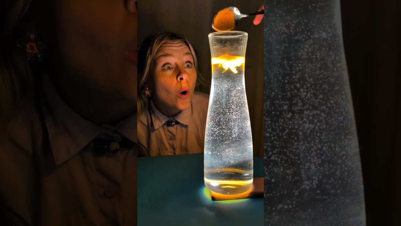 Easy but Beautiful Science Experiment 🤓⭐️