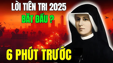 🛑Dấu hiệu đáng sợ! Lời TIÊN TRI của Thánh Faustina đã thành sự thật! | Cầu Nguyện Cùng Mẹ Maria
