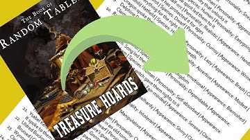 Random Rolls = Instant D&D Treasure Hoards