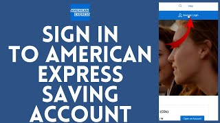 American Express Savings Login (2023) | How to Sign in to American Express Personal Savings Online