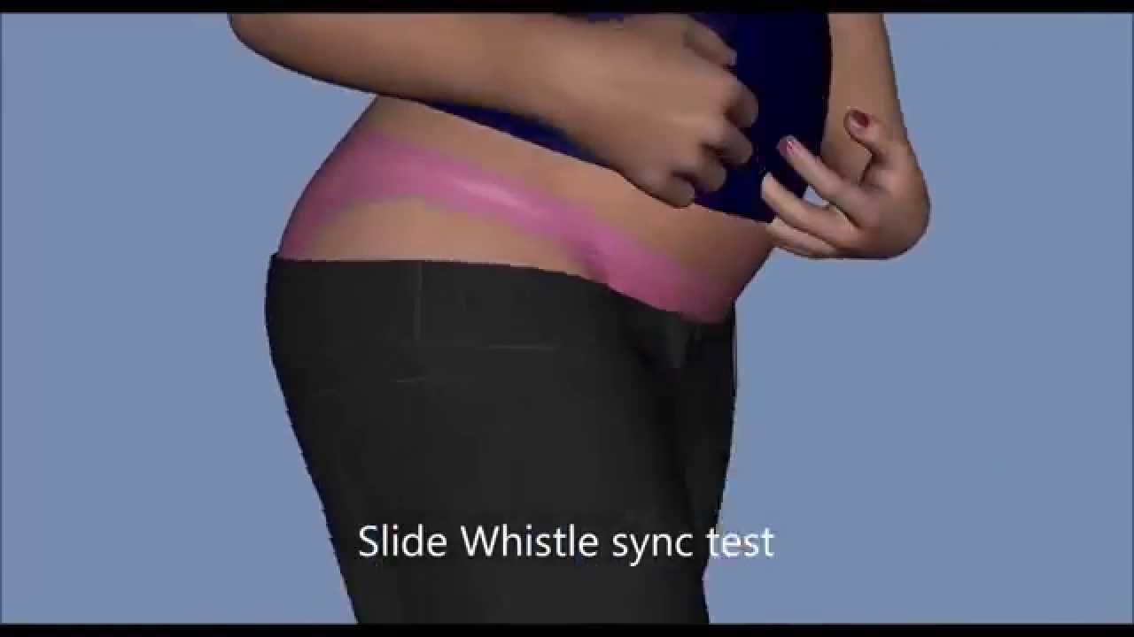 Slide Whistle sound effects test with pants falling down 