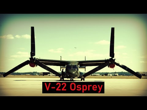 Боевой Конвертоплан V-22 Osprey #shorts