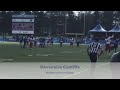 Devanaire Conliffe (NDC) makes a sideline catch in coverage