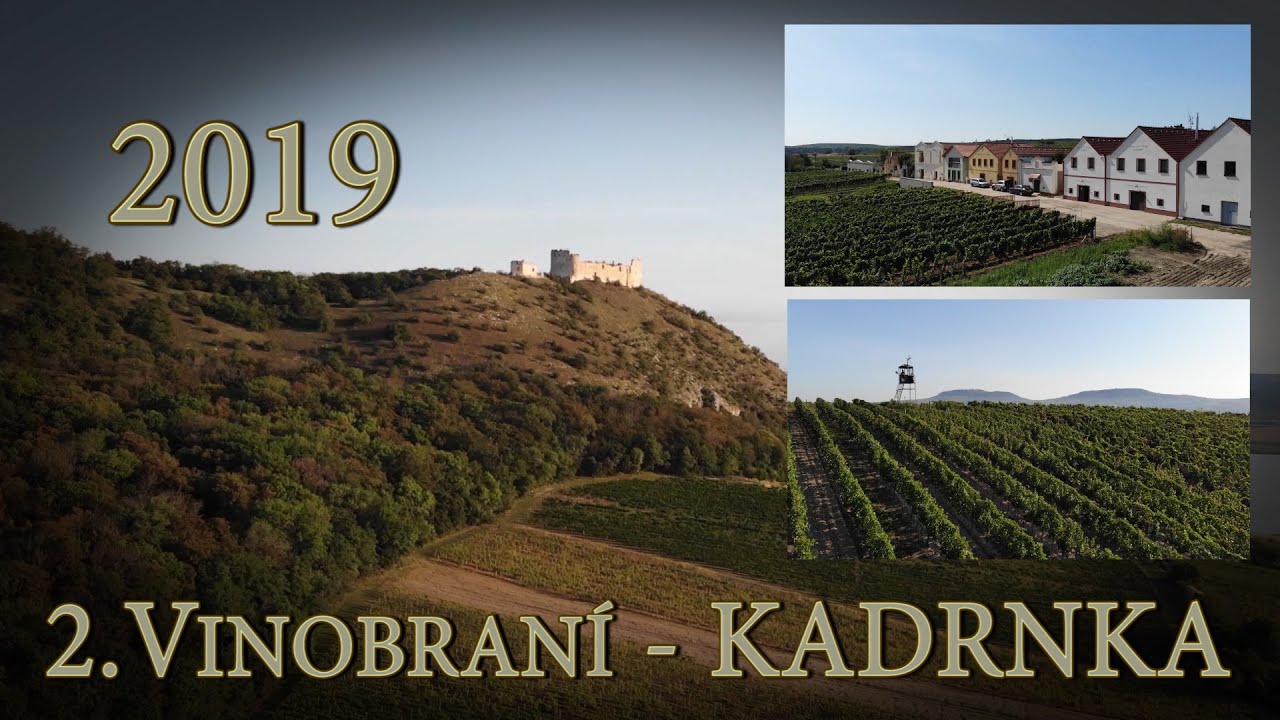 Vinobraní u Jindry KADRNKY - obec BŘEZÍ,  Dronem (LeoRen Film)