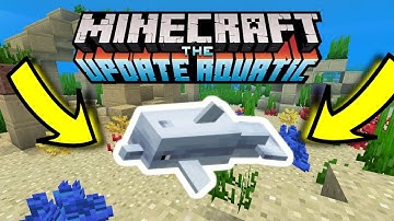 UPDATE AQUATIC IS HERE!! | Minecraft 1.13 Released