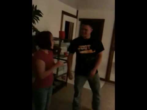 Girl punches guy in the face!