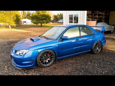 Installing STI Wing on Subaru WRX