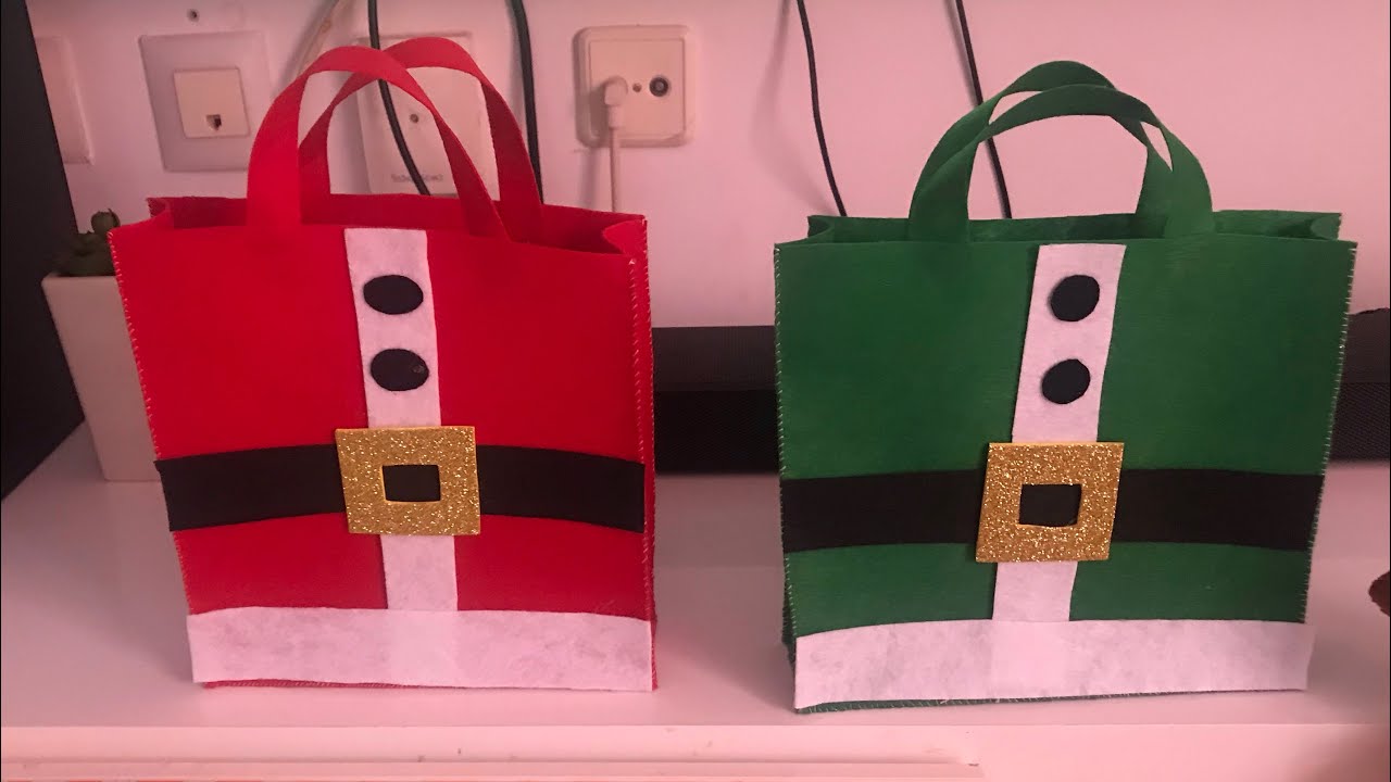 Papá Noel en la guardería: oferta de bolsas de regalo para grupos y  animadores - Saketos Blog - Bolsas Organza