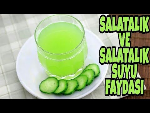 Detoks Salatalık ve Güzellik Detox Salatalık Suyu nun Faydası Nasıl Yapılır