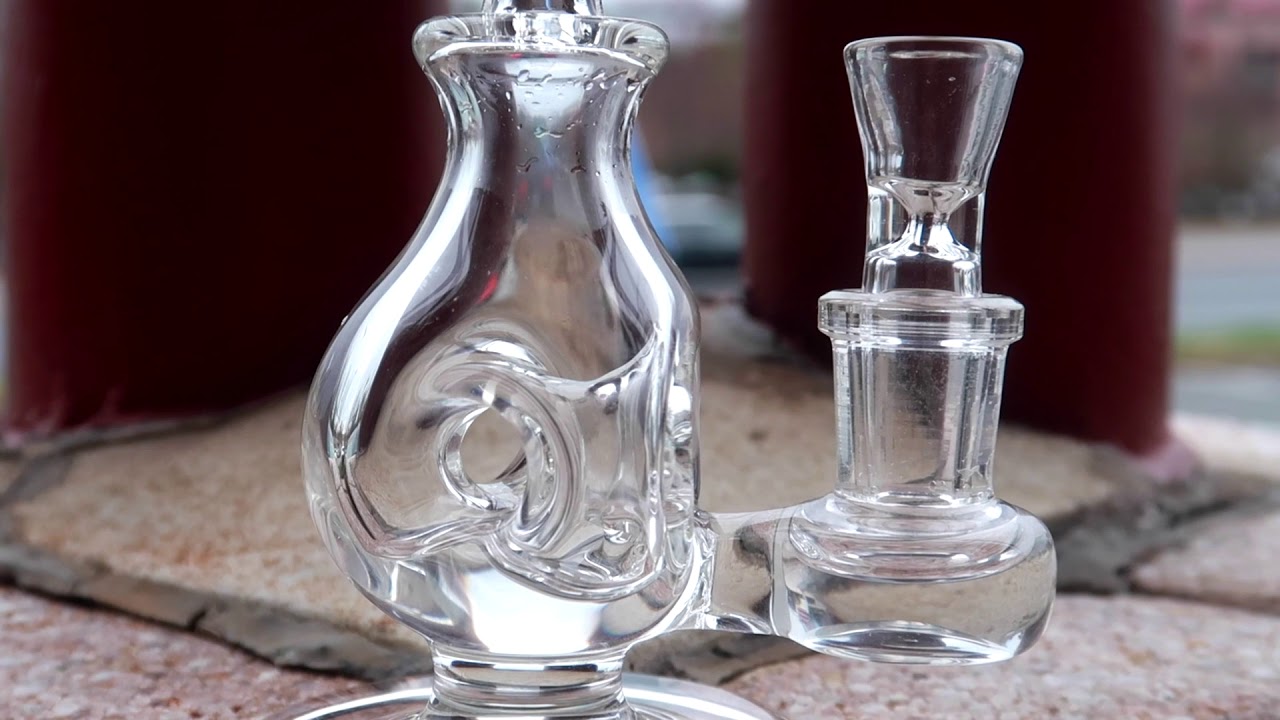 14mm Triple Donut Rig by Murtha Glass (Water Test)