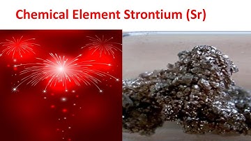 Chemical Element Strontium (Sr)