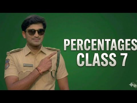 Percentages class 7