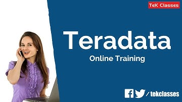 Teradata Training | Best teradata training videos