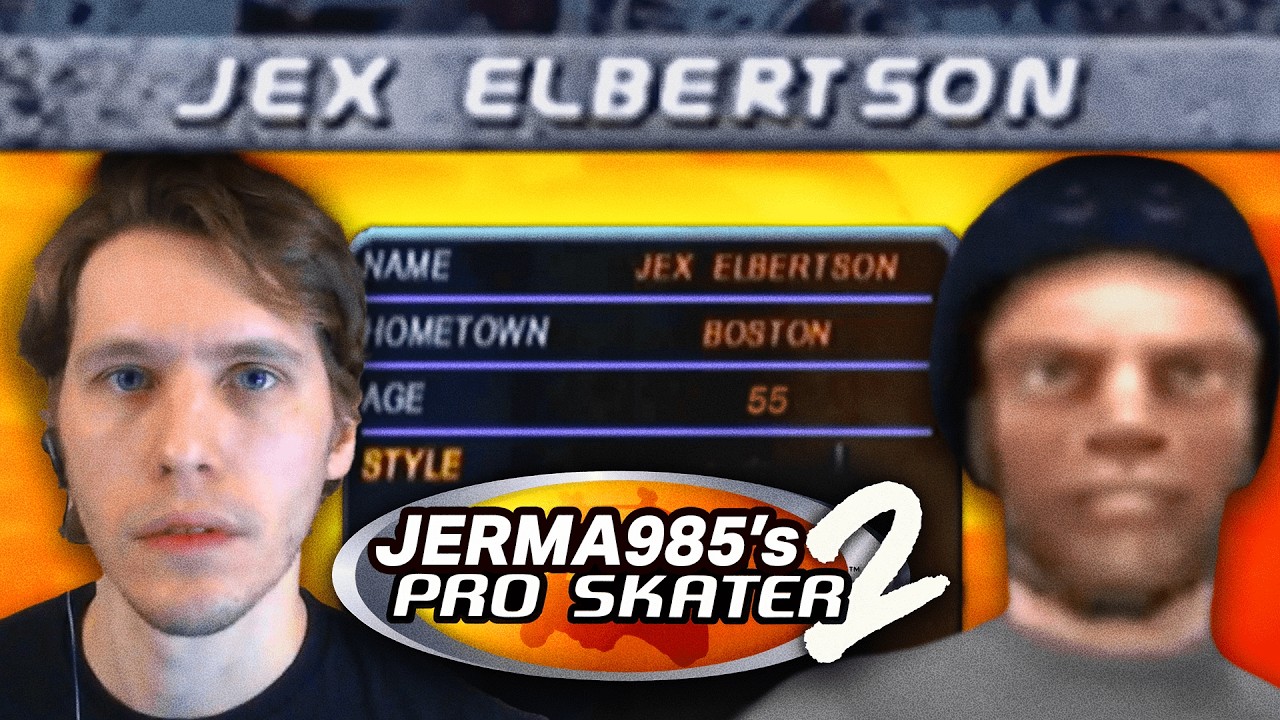 The ONE MORE TRY Gauntlet - Jerma Plays Tony Hawk's Pro Skater 2