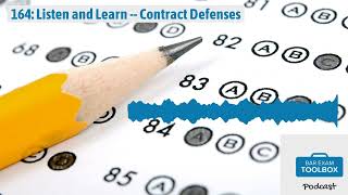 164: Listen and Learn -- Contract Defenses | The Bar Exam Toolbox Podcast: Pass the Bar Exam...