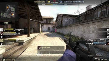 CSGO Competitive - Quad Kill with Zeus Kill