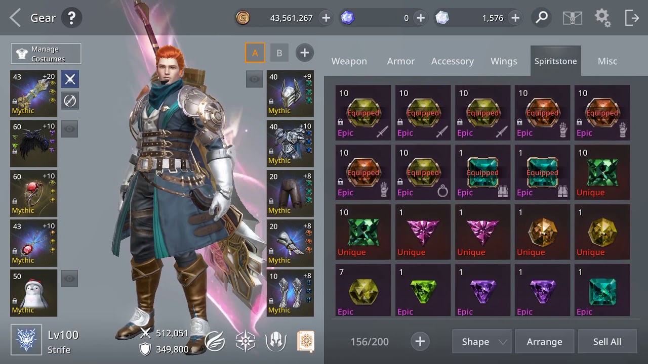 AxE: Making Shiny Spiritstone & Level Up Speciality Skill