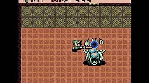 Legend of Zelda: Oracle of Seasons - Medusa Head (lvl 8 Boss) - 4-heart Flawless challenge run