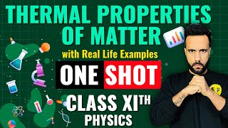 Thermal properties of matter One Shot Physics | Class 11th with Ashu Sir | Science and fun