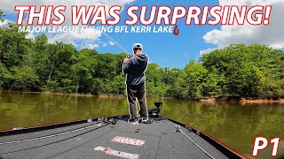 Fishing for $6000 in Major League Fishing BFL Tournament on Kerr Lake! Post-Spawn Tournament (Part1)