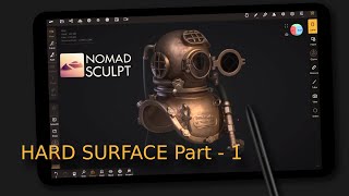 Nomad Sculpt Tutorial : Hard Surface Modeling Process | PART - 1
