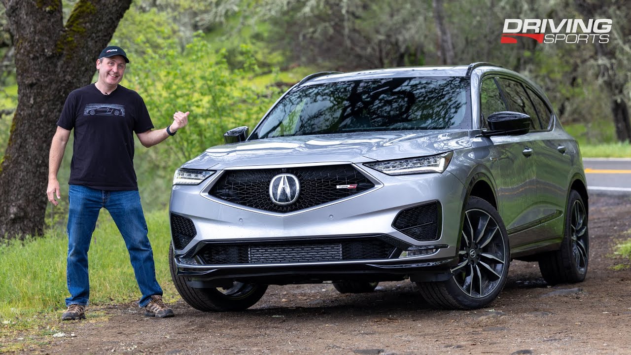 2022 Acura MDX Type-S Mountain Road Review - YouTube