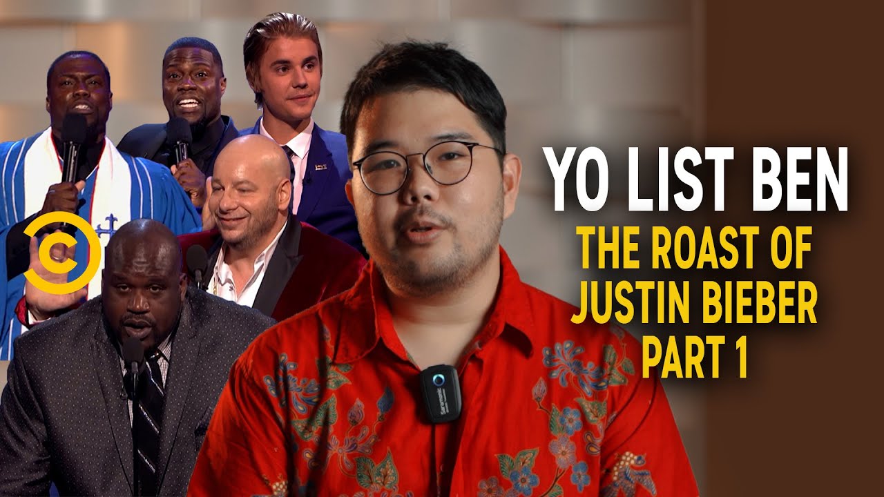 EXCLUSIVE! THE ROAST OF JUSTIN BIEBER PART 1 | YO LIST BEN #35