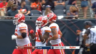 Justin Reid Kicks an Extra Point