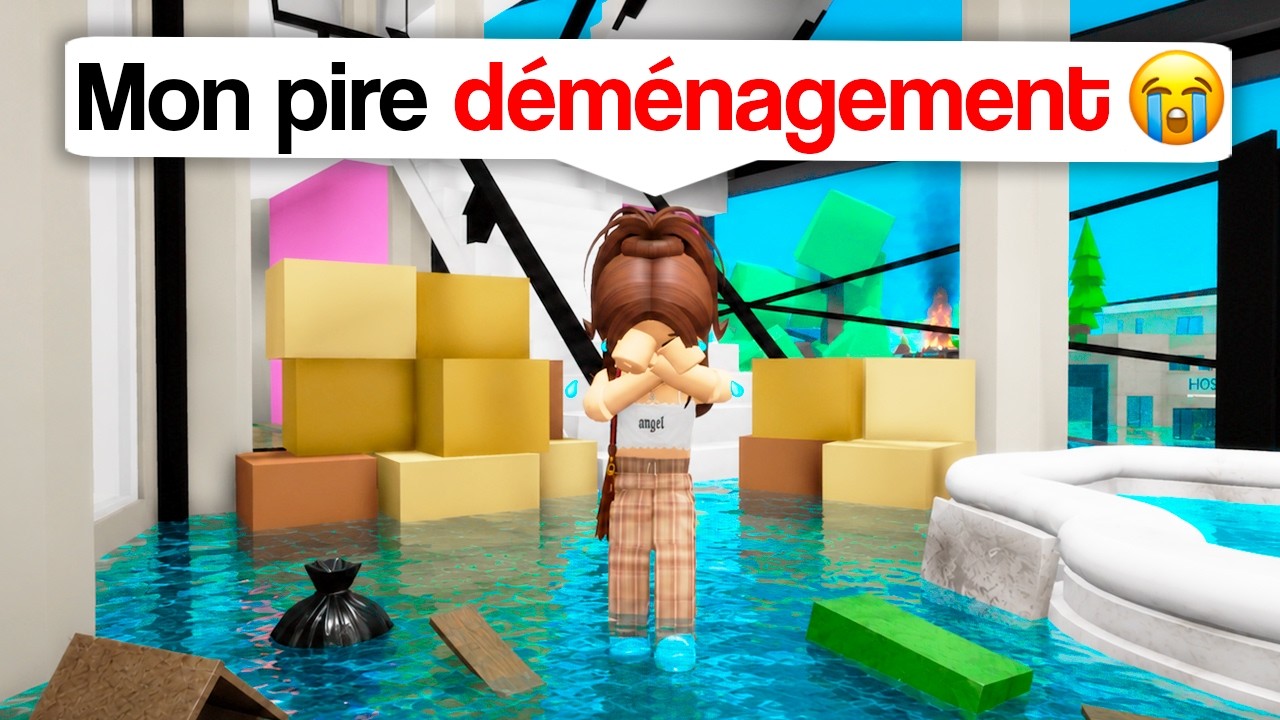 J'AI VÉCU LE PIRE DÉMÉNAGEMENT SUR BROOKHAVEN ROBLOX