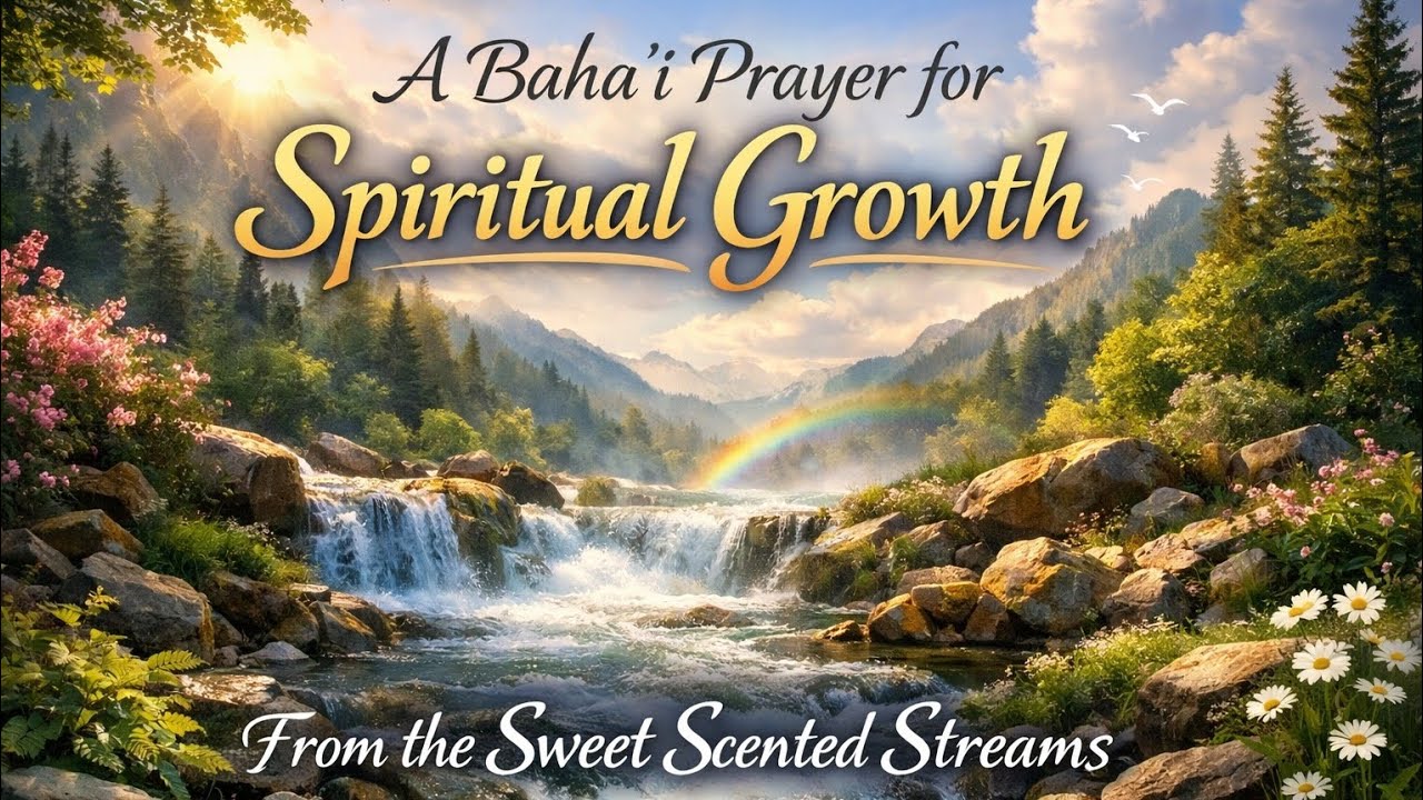 Благоухающие ручьи | Молитва бахаи о духовном росте
