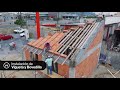 Instalacin de vigueta y bovedilla  ladrillera mecanizada