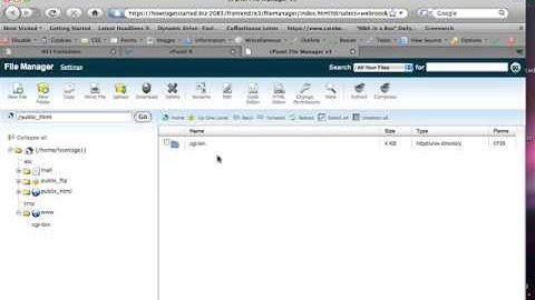 Creating your 1st INDEX file