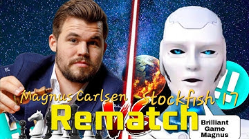 Stockfish 17 vs Magnus Carlsen Chess.com Bot Rematch! | Another AI Masterclass in 38 Moves