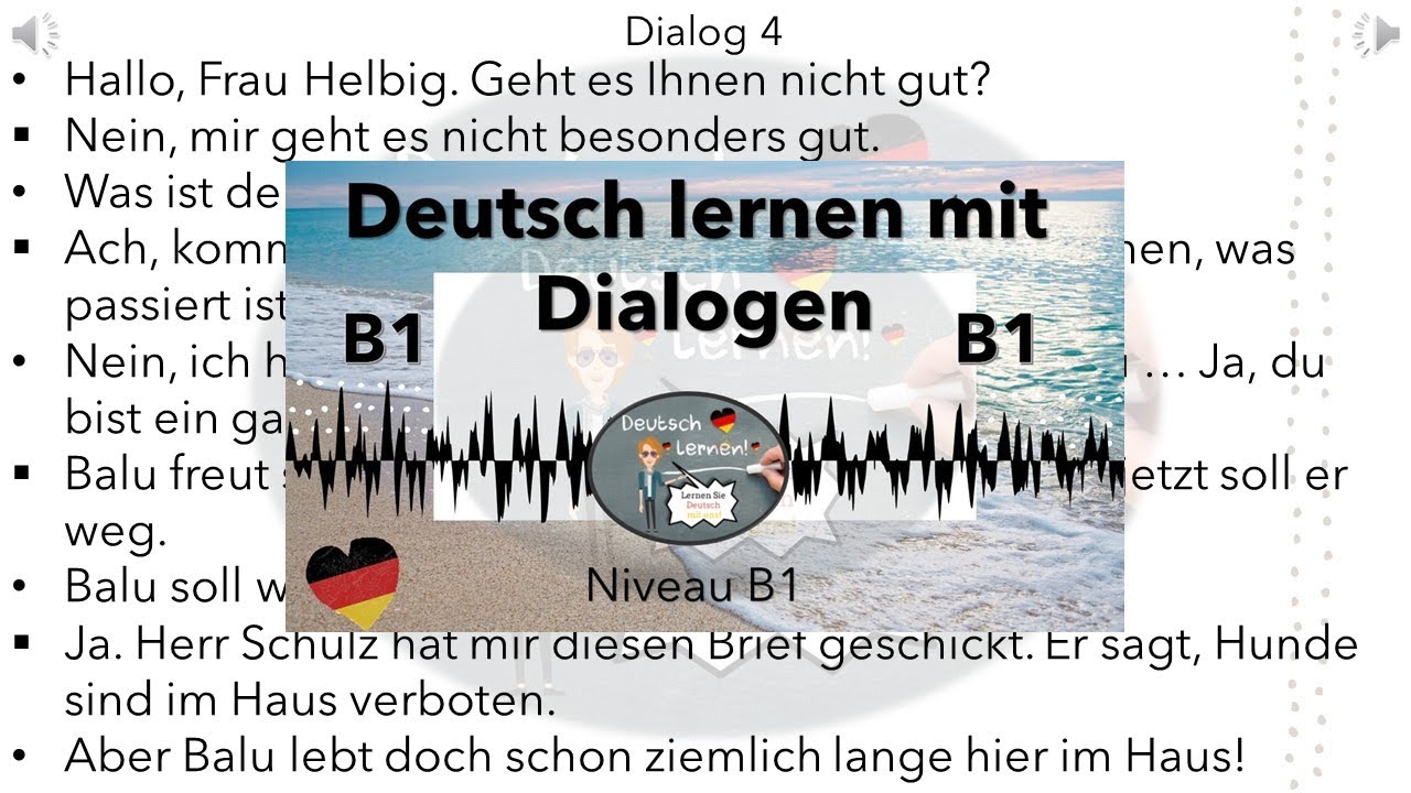 Deutsch Lernen Grundlagen: Dialoge und Hörverständnis für Anfänger