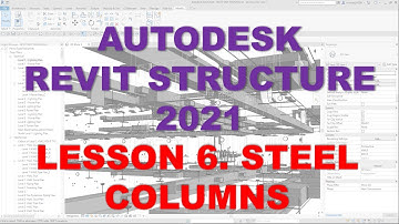 REVIT STRUCTURE 2021 - STEP BY STEP TUTORIAL 6 - STEEL COLUMNS