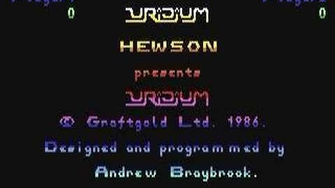 C64 Music Tribute - Uridium