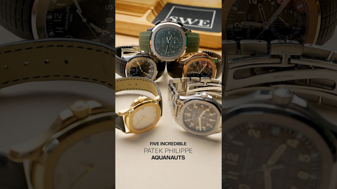 Five Incredible Patek Philippe Aquanauts l SwissWatchExpo