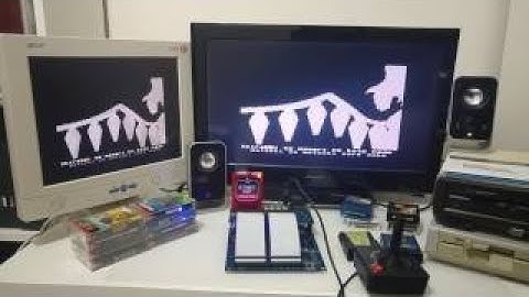 EclaireXL ATARI 800XL FPGA Computer second video connecting orignial Atari Peripherals