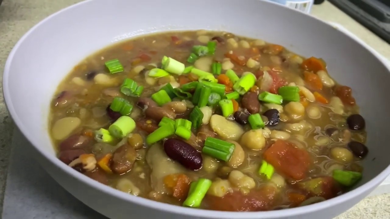 15 bean soup vegan recipe