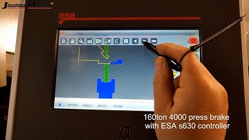 LZKCNC CNC press brake with S630 controller,sheet metal bending machine  4+1 axes