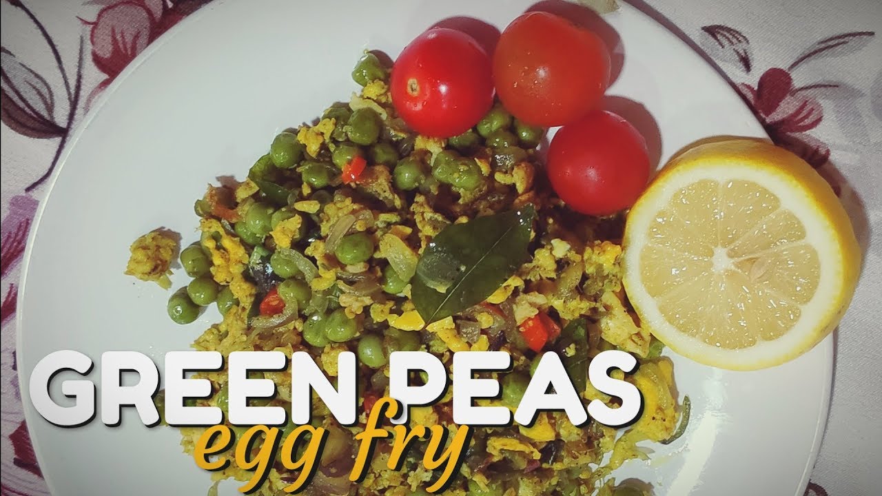 Easy tasty & healthy green peas egg fry 🤗 zulfa samir YouTube