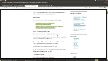 Install and configure Postfix/Dovecot on Ubuntu 18.04LTS