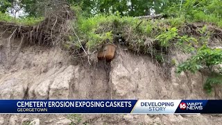 Copiah County cemetery fights erosion problem