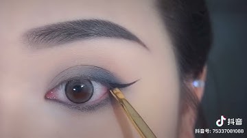 Makeup mắt tone Tây màu khói lạnh lùng kiêu sa