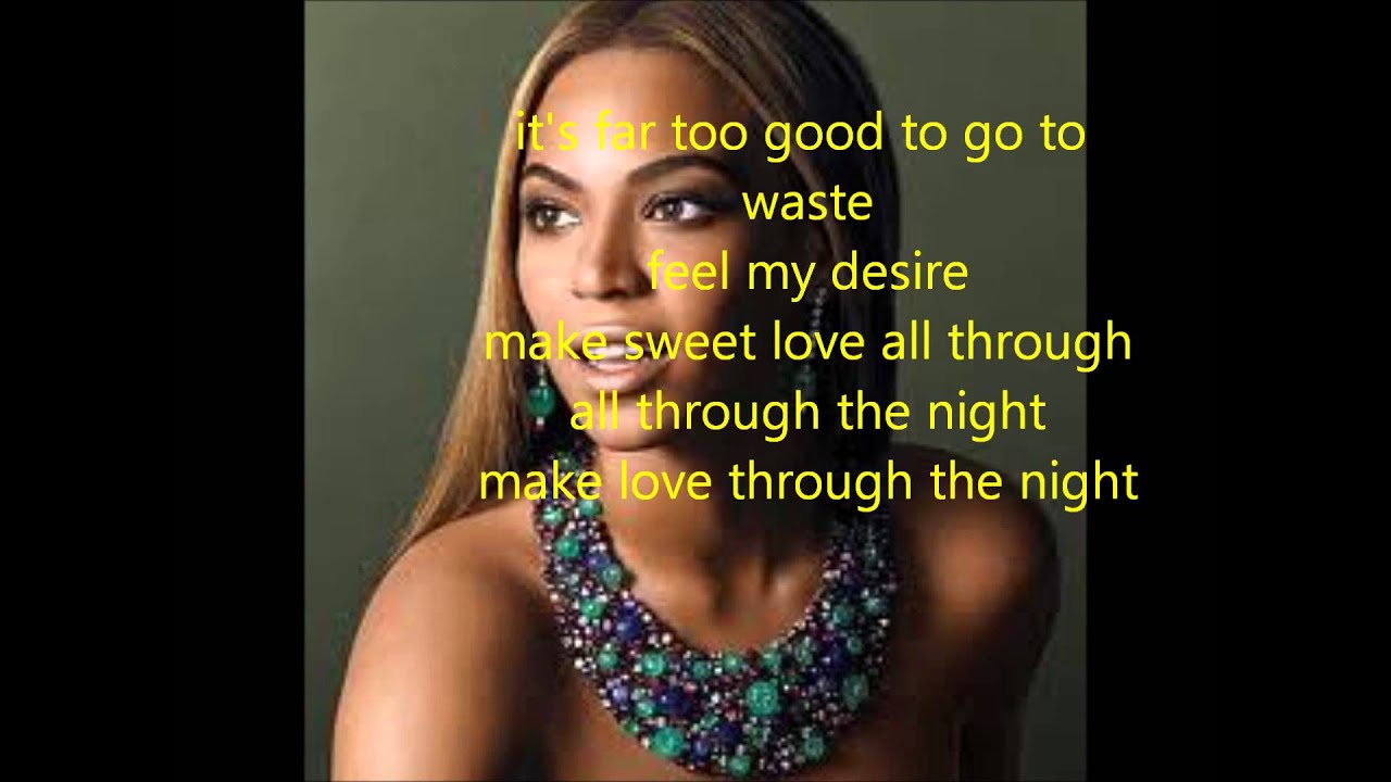beyonce sweet love